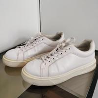 SCARPE SNEAKERS SUOLA SPESSA brand ZARA bianche 41