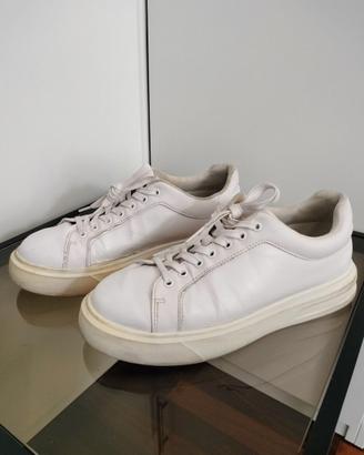 SCARPE SNEAKERS SUOLA SPESSA brand ZARA bianche 41