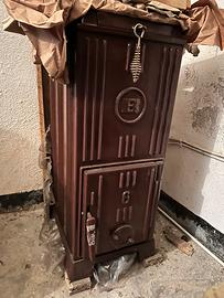 Stufa in ghisa nuova