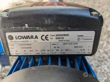 Pompa autoclave Lowara