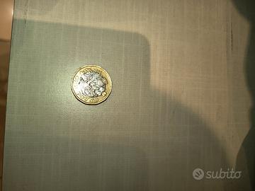 moneta One pound regina Elisabetta 2018