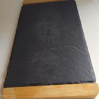 VASSOIO IN LEGNO E ARDESIA