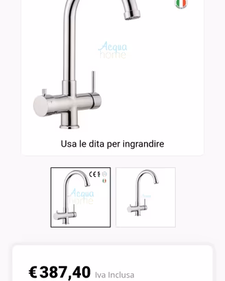 miscelatore 5 vie depuratore acqua 