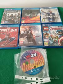 Numero 7 videogiochi PS 4  usati