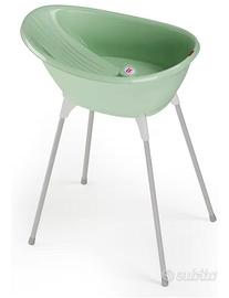 Vaschetta lavaggio neonati con supporto