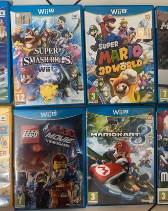 Lotto 8 Giochi Nintendo Wii U