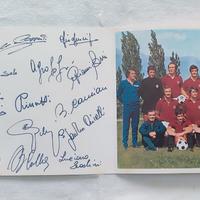 Cartolina  foto autografi  " Il Torino 1971-72 "