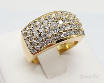 COD.184A.25 ANELLO A FASCIA ORO 18K 750 GR.11,20