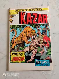 Albi dei Supereroi Corno Kazar n. 1 con adesivi