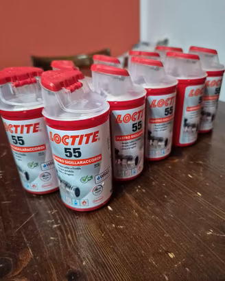 Stock 10 Pezzi Loctite 55 Nastro Sigillaraccordi I