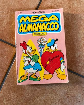 Mega Almanacco fumetto walt disney