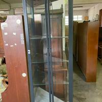 Vetrina negozio angolare con luci S-1208