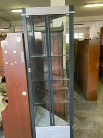 Vetrina negozio angolare con luci S-1208