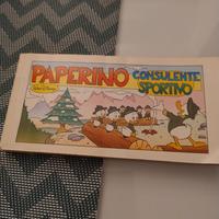 Fumetto paperino consulente sportivo striscia '93