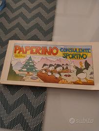 Fumetto paperino consulente sportivo striscia '93