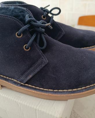 POLACCHINE PELLE SCAMOSCIATA TAGLIA 36