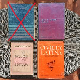 Libri di Latino e Greco anni '80