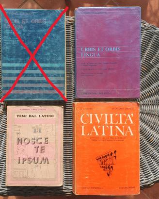 Libri di Latino e Greco anni '80
