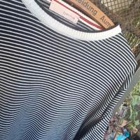 Maglioncino a righe e toppe Berna