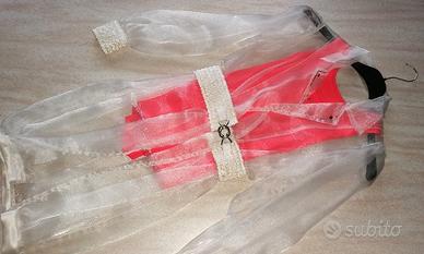 Costume pattinaggio tg. 6o10 anni bimba Carnevale