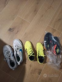 Scarpe calcio e ginnastica