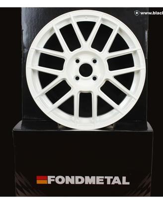 Set di 4 cerchi Fondmetal 9Esse per 500/595 Abarth
