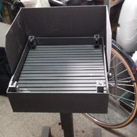 Barbecue prof. acciaio 33 x 34 x 93 cm