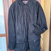 Giacca da uomo in pelle,  anni 90/00, tg 56