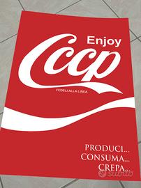 CCCP fedeli alla linea poster