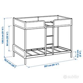 Letto a Castello mai usato