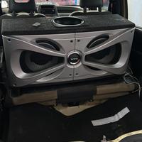 Doppio Subwoofer infintiy da 32 1800w max