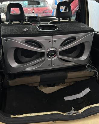 Doppio Subwoofer infintiy da 32 1800w max