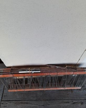 tessitura a mano quadri con licci