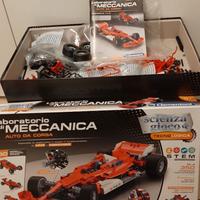 Scatola montaggio per costruire auto da corsa