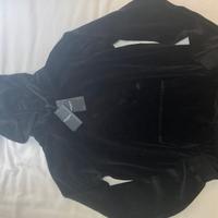 Saint Laurent felpa cappuccio nera