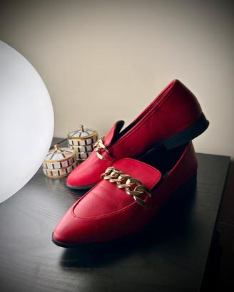 Mocassino rosso