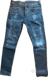 Jeans nero uomo