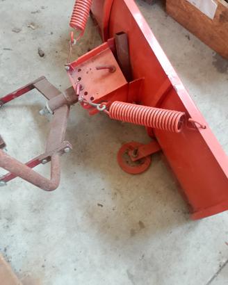 ruspa da neve per trattorino tosaerba