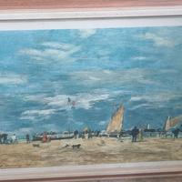 Dipinto Eugene Boudin 100x75