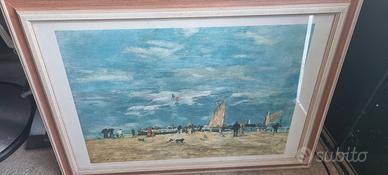 Dipinto Eugene Boudin 100x75