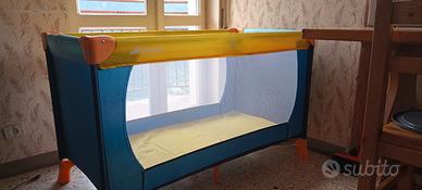 Lettino da campeggio con materasso aggiuntivo