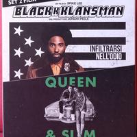 blu-ray set 2 film Queen & Slim + BlacKkKlansman