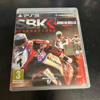 Sony PS3 SBK Generations 4 anni +Fifa09 omaggio