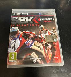 Sony PS3 SBK Generations 4 anni +Fifa09 omaggio