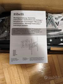 Supporto orientabile per TV a parete