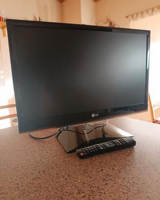 TV monitor 24 pollici LG flatron M2450D come nuovo