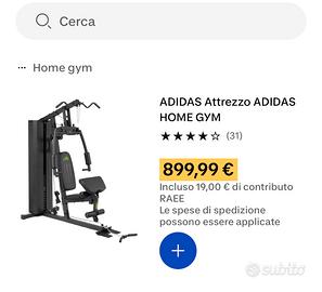 Home gym Adidas