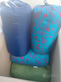 Materassini e sacchi a pelo