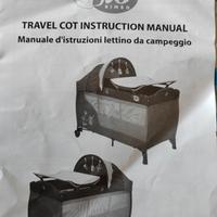 Lettino da campeggio Io Bimbo