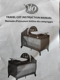 Lettino da campeggio Io Bimbo